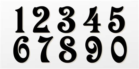 Almost all. . Cursive numbers copy paste